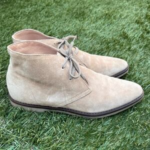 J.Crew Women’s MacAlister Desert Boots Suede Pointed Toe Chukka Lace Booties 8